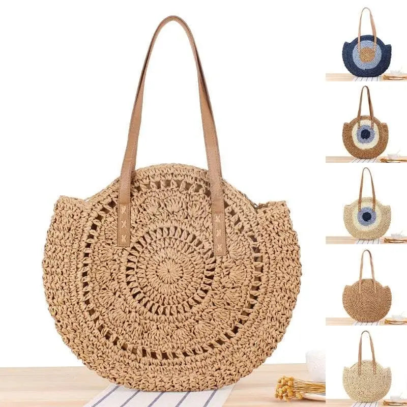 Raffia Bohemian Woven Handmade Bag - Uniquely You Online