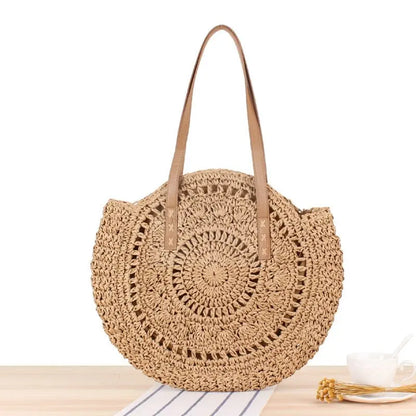 Raffia Bohemian Woven Handmade Bag - Uniquely You Online