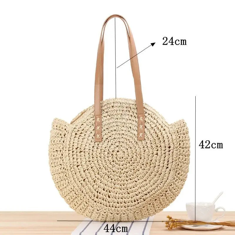 Raffia Bohemian Woven Handmade Bag - Uniquely You Online