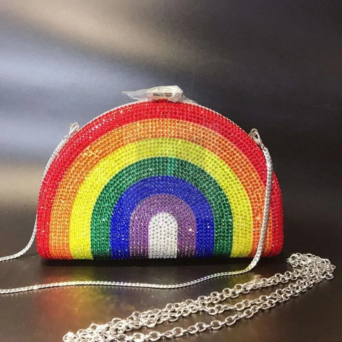 Rainbow Crystal Clutch - Uniquely You Online