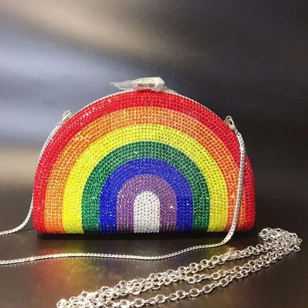 Rainbow Crystal Clutch - Uniquely You Online