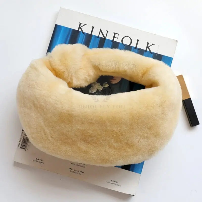 Real Wool Clutch - Uniquely You Online