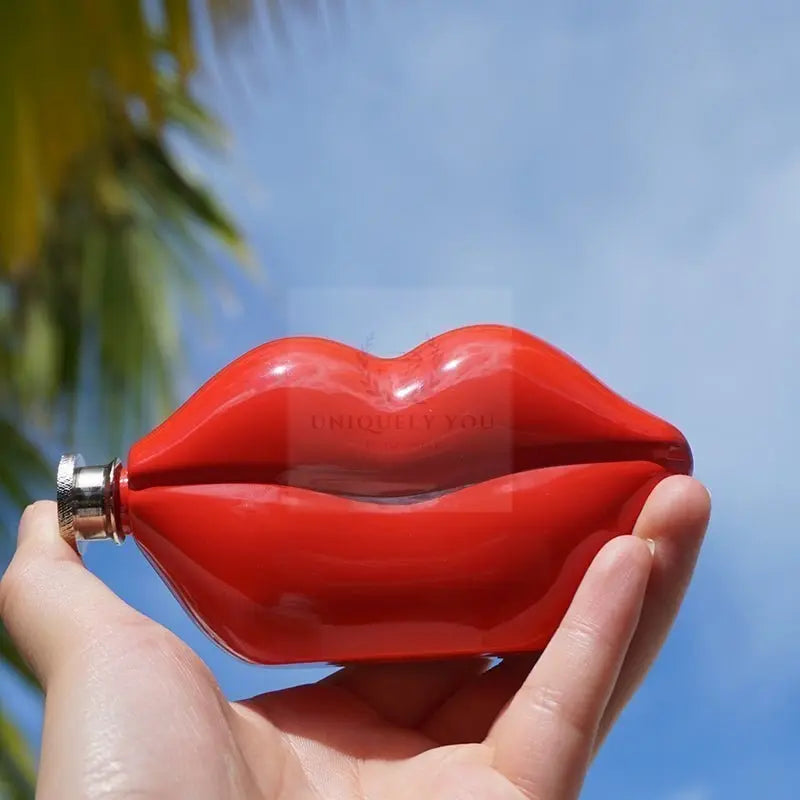 Red Lip Flask - Uniquely You Online