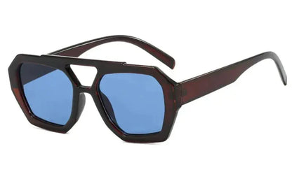 Retro Double Bridge Sunglasses - Uniquely You Online