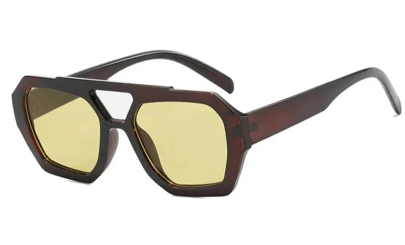 Retro Double Bridge Sunglasses - Uniquely You Online