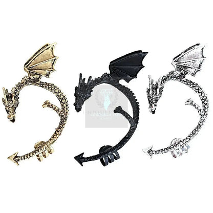 Retro Dragon Ear Cuff Clip - Uniquely You Online