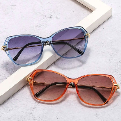 Retro Gradient Cat Eye Sunglasses - Uniquely You Online