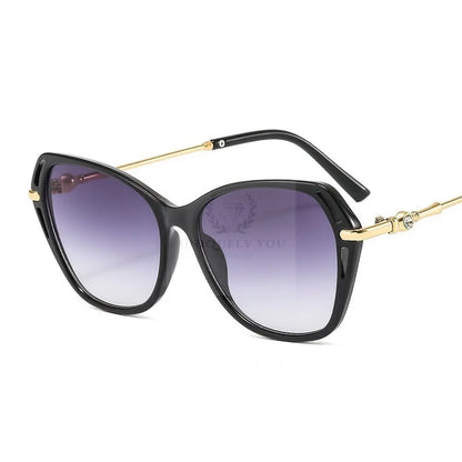 Retro Gradient Cat Eye Sunglasses - Uniquely You Online