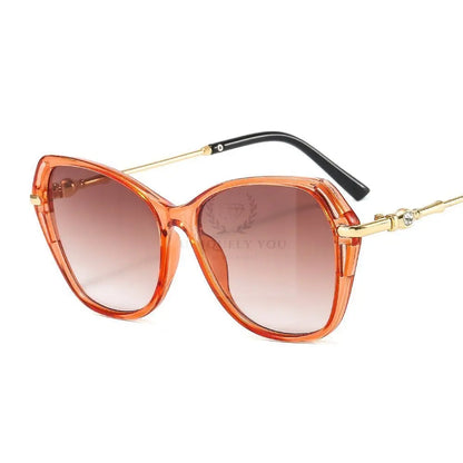 Retro Gradient Cat Eye Sunglasses - Uniquely You Online