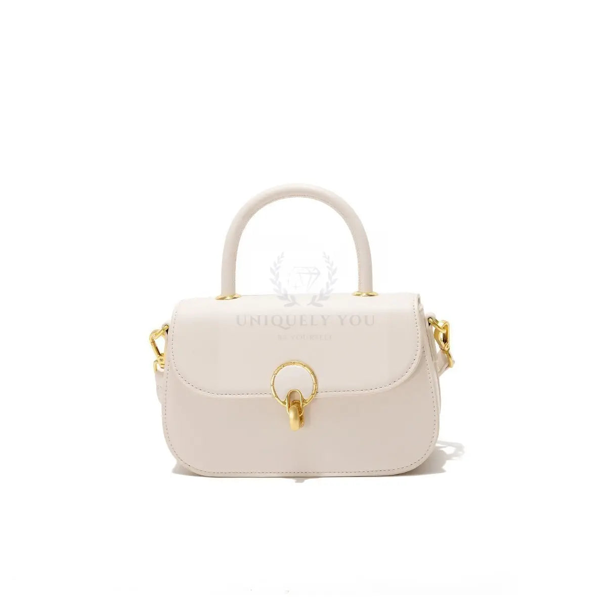 Rina Simple Solid Handbag - Uniquely You Online