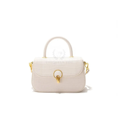 Rina Simple Solid Handbag - Uniquely You Online