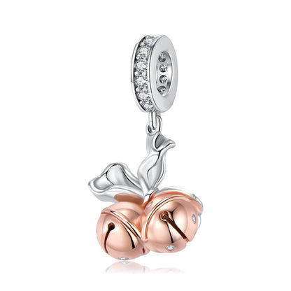 Rose Gold Bell Charm