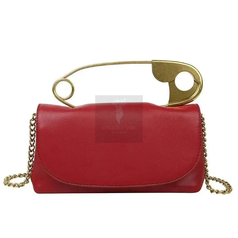 Safety Pin Clutch - Uniquely You Online