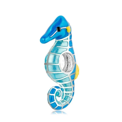 Seahorse Enamel Charm