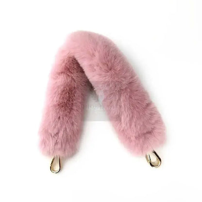 Short Faux Fur Bag Strap - Uniquely You Online