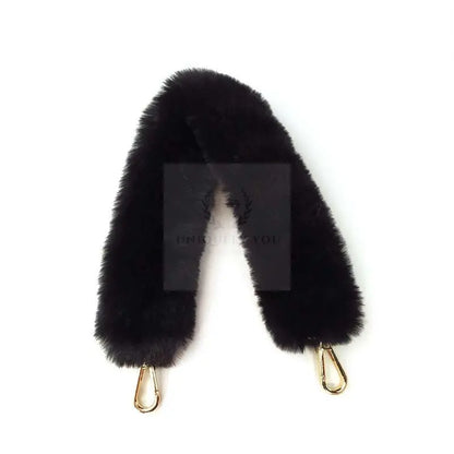 Short Faux Fur Bag Strap - Uniquely You Online