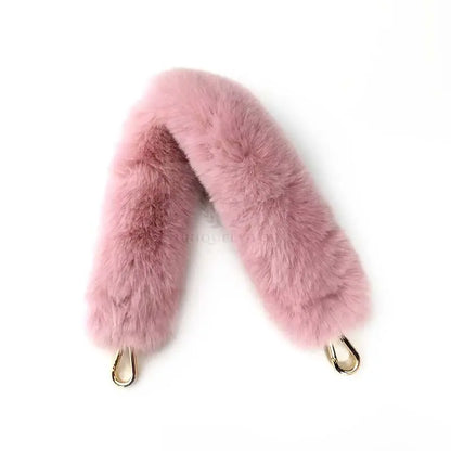 Short Faux Fur Bag Strap - Uniquely You Online