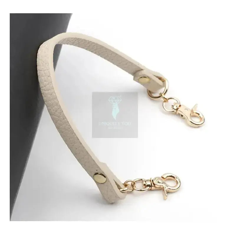 Short Leather Bag Straps - Uniquely You Online