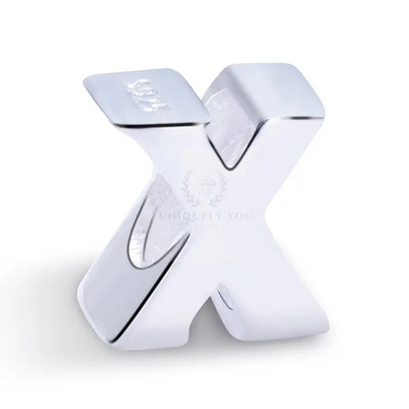 Silver Alphabet Letter Charms