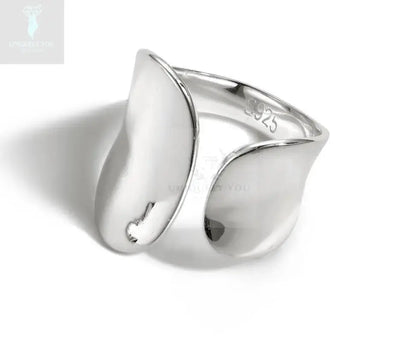 Silver Minimalist Irregular Ring - Uniquely You Online