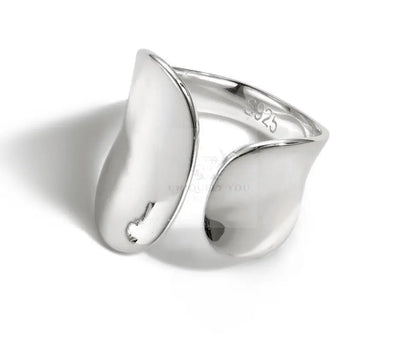 Silver Minimalist Irregular Ring - Uniquely You Online