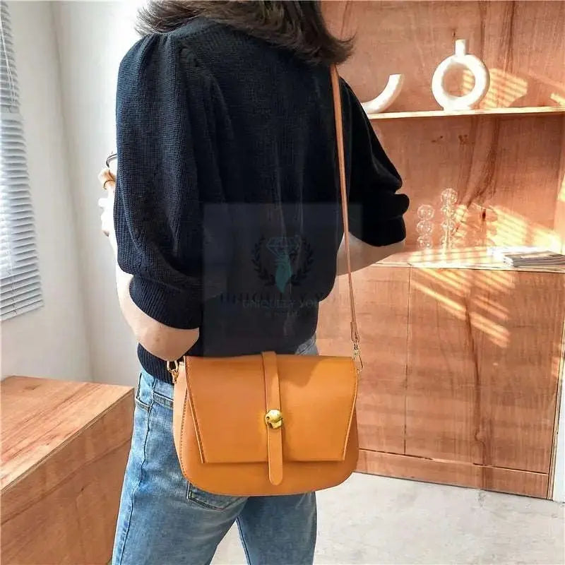 Simple Leather Crossbody - Uniquely You Online