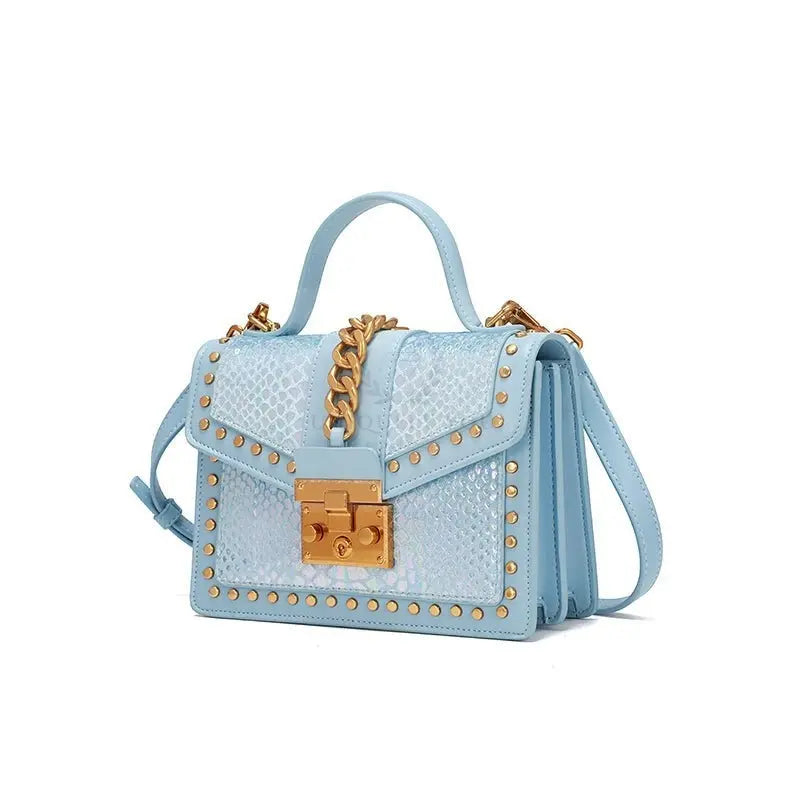 Sky Blue Iridescent Bag - Uniquely You Online