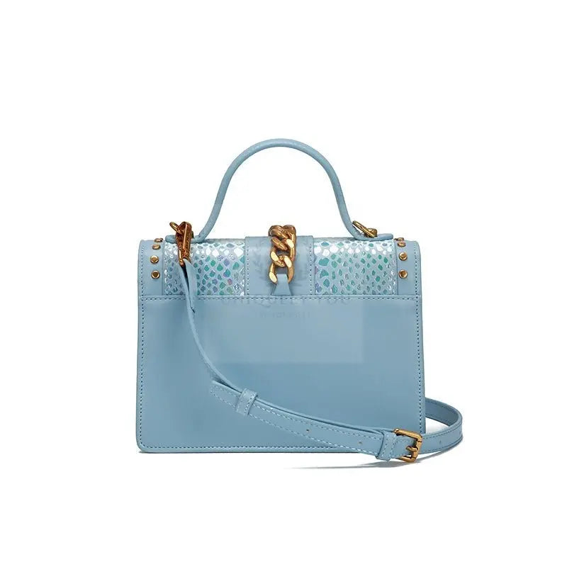 Sky Blue Iridescent Bag - Uniquely You Online