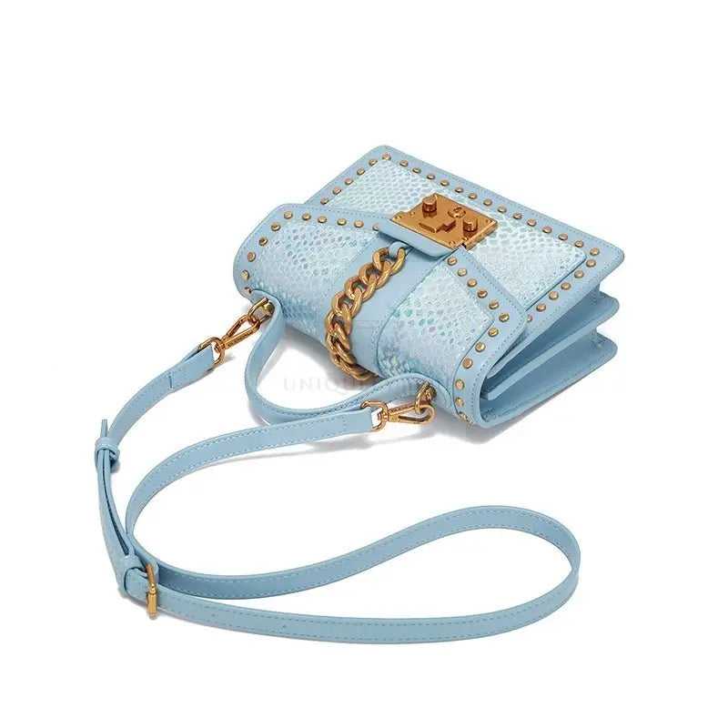 Sky Blue Iridescent Bag - Uniquely You Online