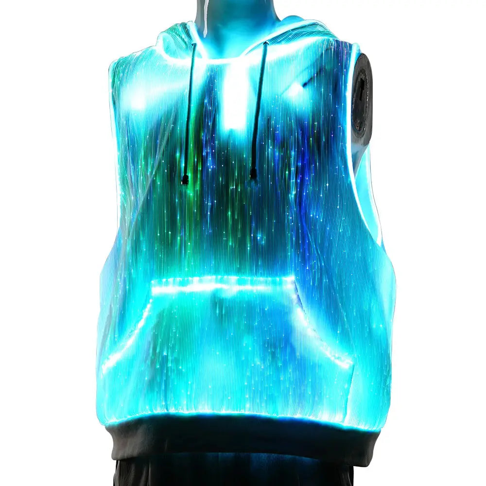 Sleeveless LED Hoodie - Uniquely You Online