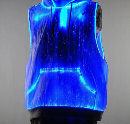 Sleeveless LED Hoodie - Uniquely You Online