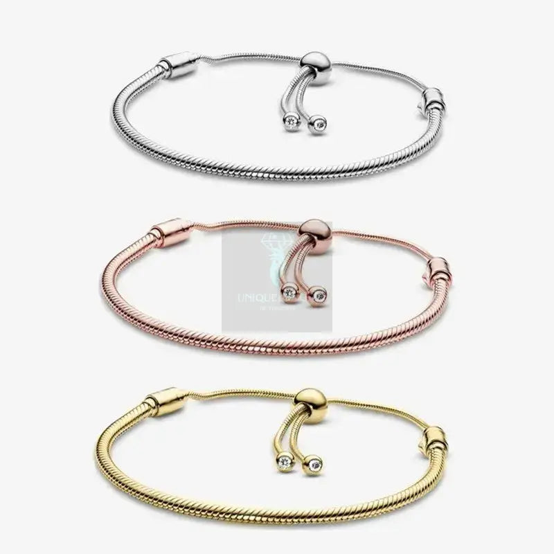 Snake Chain Slider Bracelet - Uniquely You Online