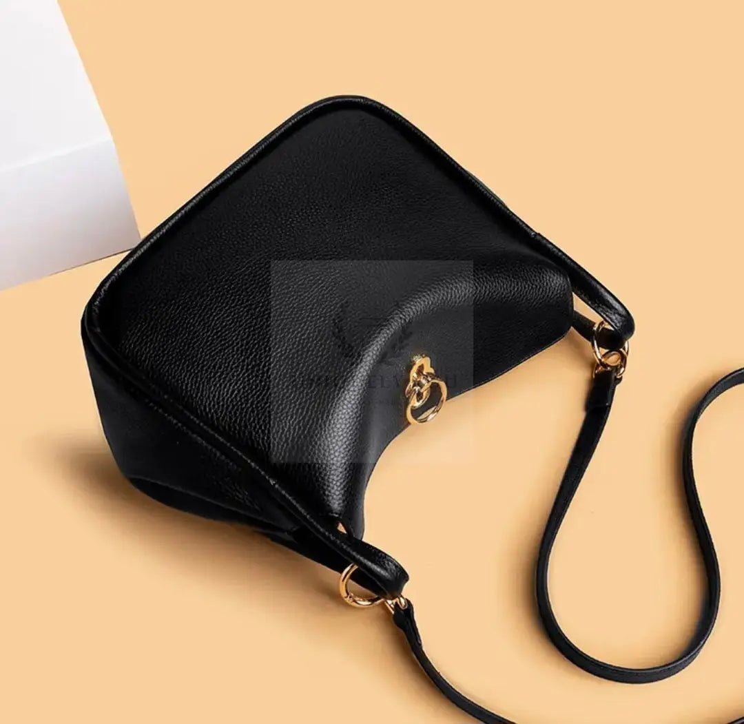 Soft Leather Pebble Handbag  Uniquely You Online