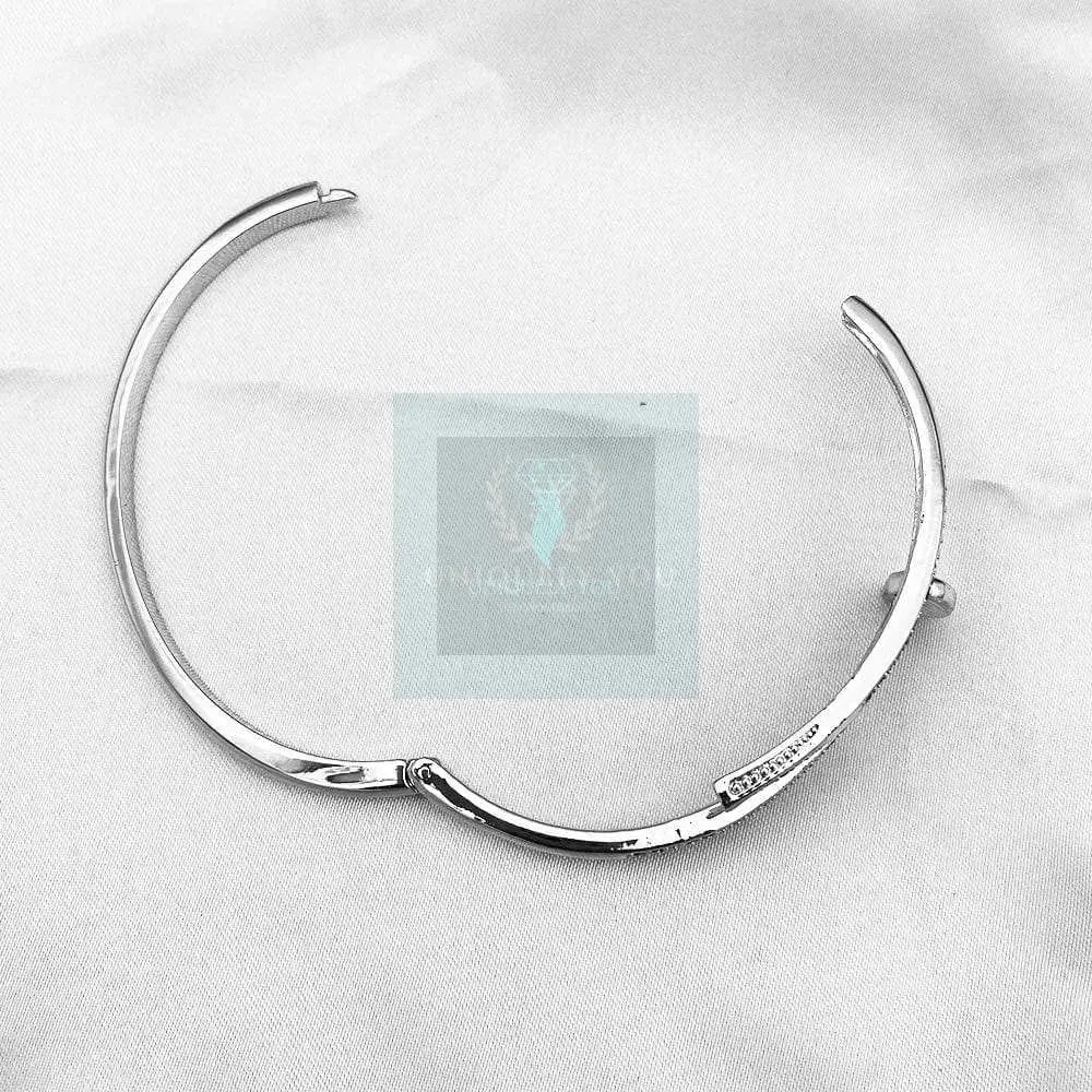 Stainless Steel Nail Bangle - Uniquely You Online