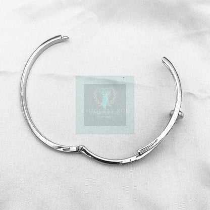 Stainless Steel Nail Bangle - Uniquely You Online