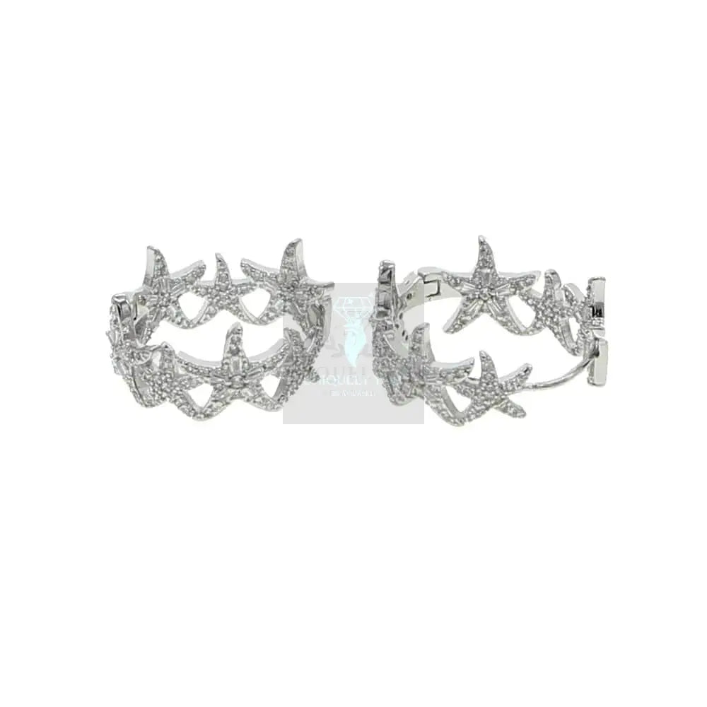 Starfish Hoop Earrings - Uniquely You Online