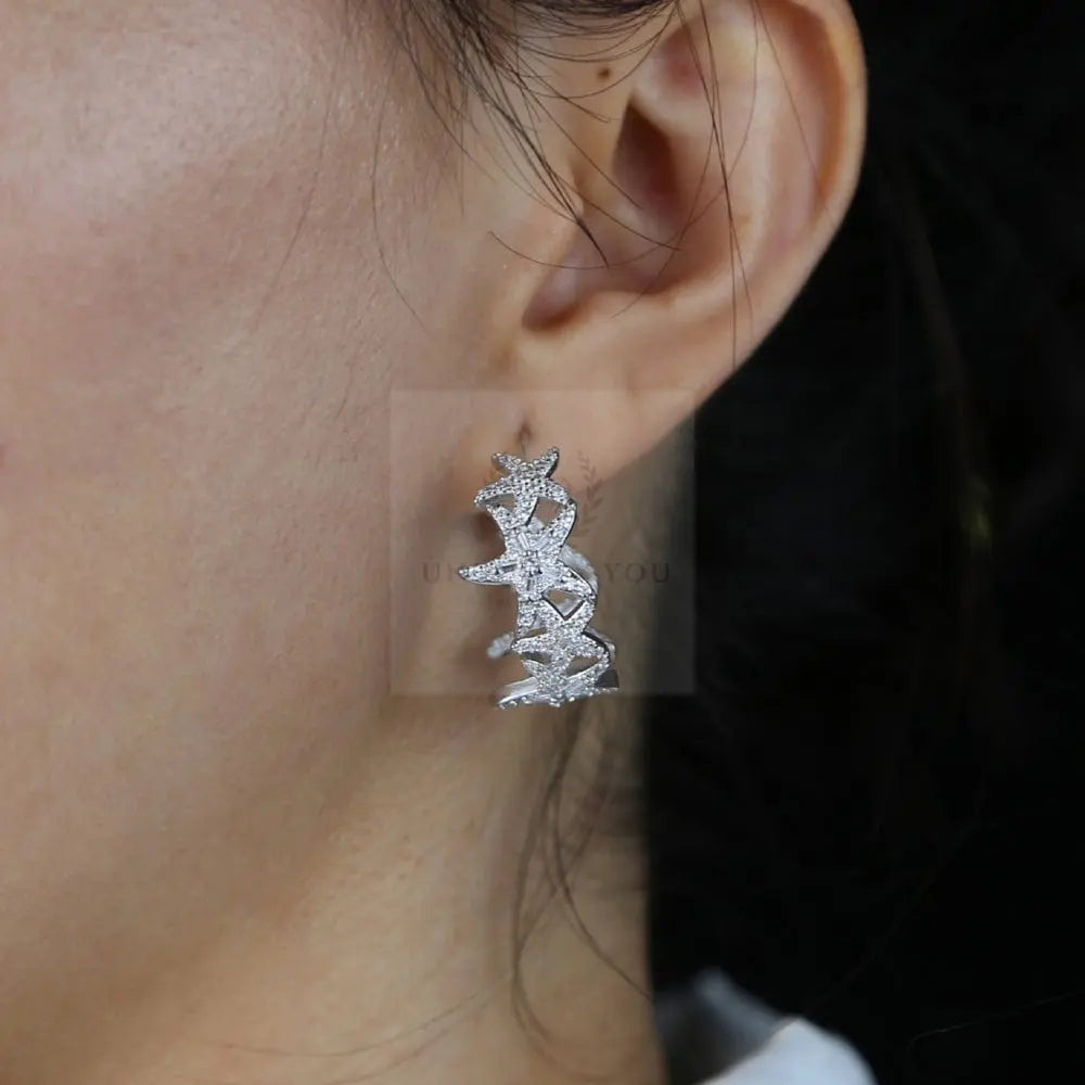 Starfish Hoop Earrings - Uniquely You Online