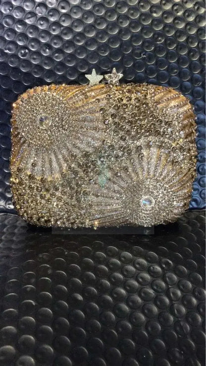 Stars and Flowers Crystal Clutches - Uniquely You Online