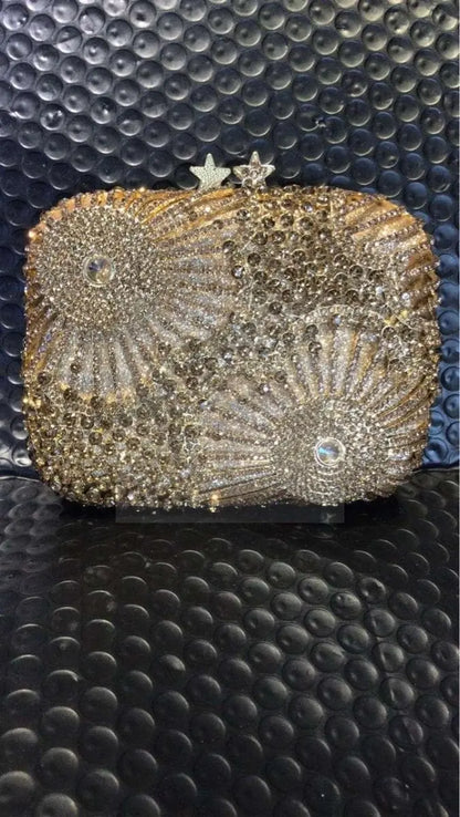 Stars and Flowers Crystal Clutches - Uniquely You Online