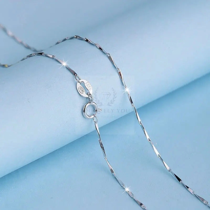 Sterling Silver Link Necklace (variety) - Uniquely You Online