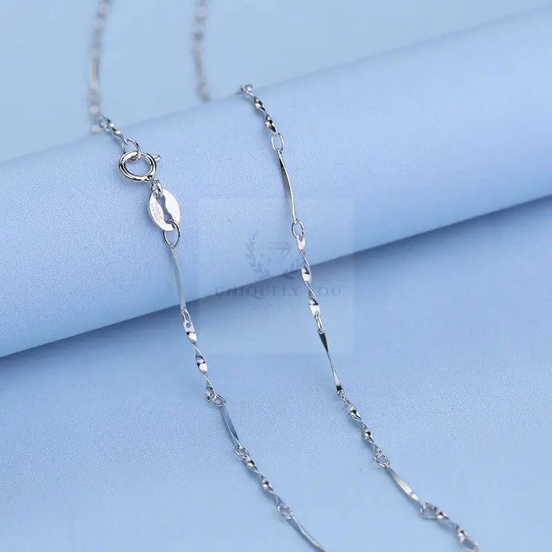 Sterling Silver Link Necklace (variety) - Uniquely You Online