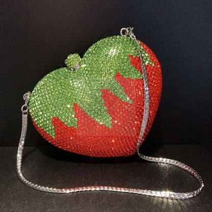 Strawberry Crystal Clutch - Uniquely You Online