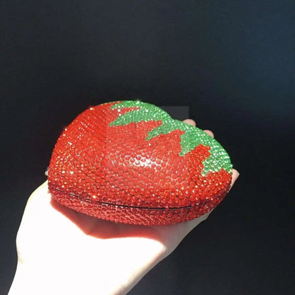 Strawberry Crystal Clutch - Uniquely You Online