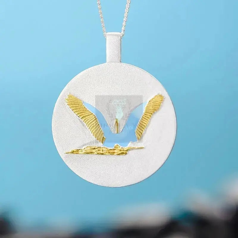 Sunset Swan Pendant - Uniquely You Online