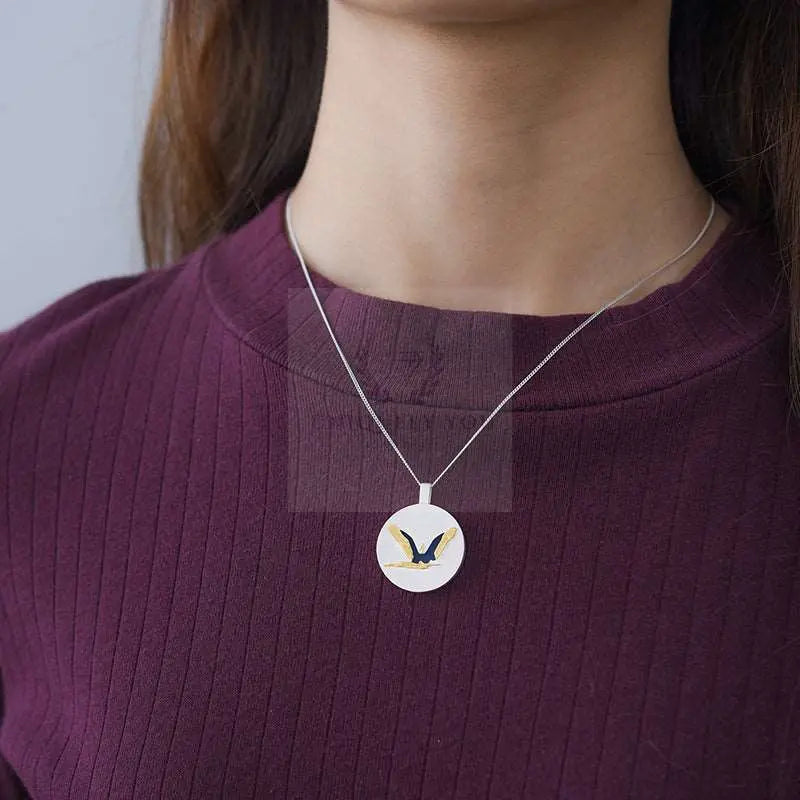 Sunset Swan Pendant - Uniquely You Online