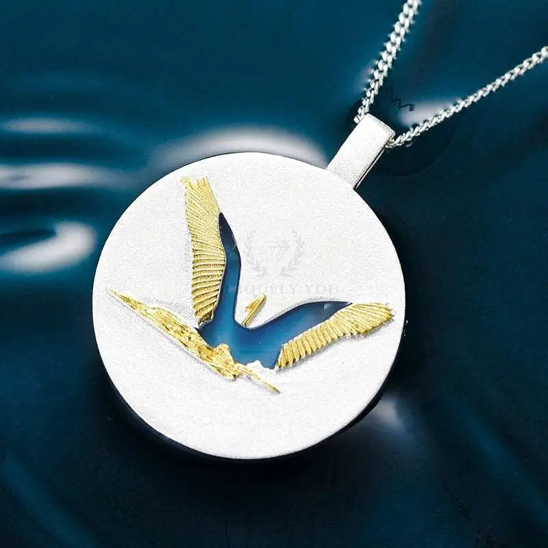 Sunset Swan Pendant - Uniquely You Online