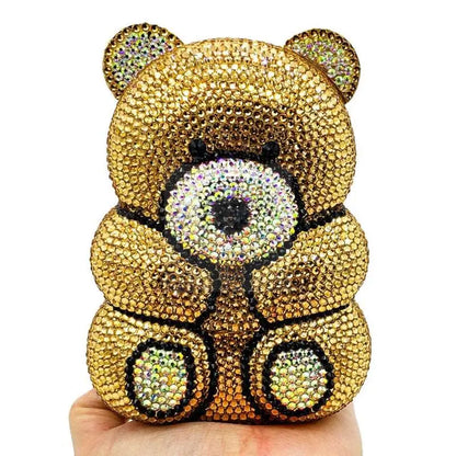 Crystal Panda/Teddy Bear Clutches (variety)