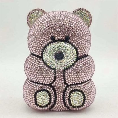 Crystal Panda/Teddy Bear Clutches (variety)