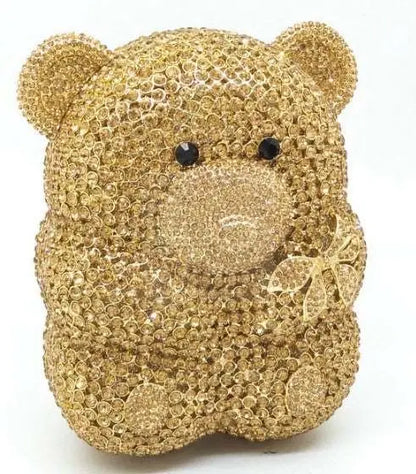 Crystal Panda/Teddy Bear Clutches (variety)