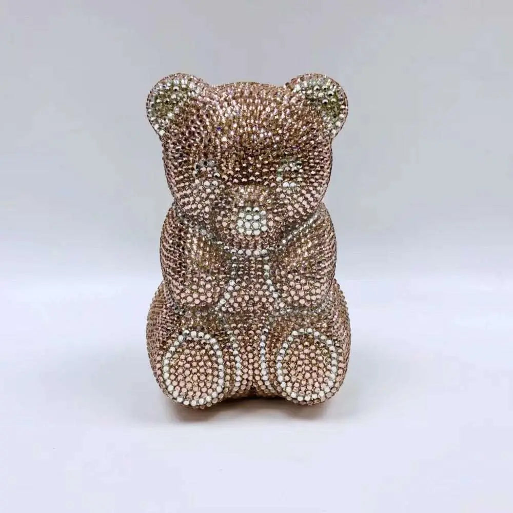 Crystal Panda/Teddy Bear Clutches (variety)